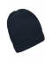 Unisexe Bonnet tricot doublé Marine 7882