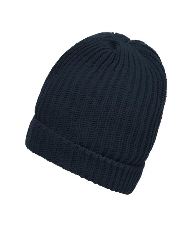 Unisex Warm Knitted Cap Navy 7882