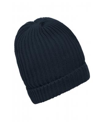 Unisex Warm Knitted Cap Navy 7882