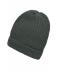 Unisex Warm knitted Cap Donkergrijs-melange 7882