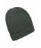 Unisex Warm knitted Cap Donkergrijs-melange 7882