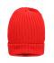 Unisex Warm Knitted Cap Red 7882
