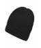 Unisex Warm knitted Cap Zwart 7882