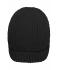 Unisex Warm knitted Cap Zwart 7882