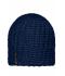 Unisex Casual Outsized Crocheted Cap Navy 7886