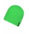 Unisex Casual Outsized Crocheted Cap Lime 7886