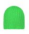 Unisex Casual Outsized Crocheted Cap Lime-green 7886