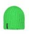 Unisex Casual Outsized Crocheted Cap Lime-green 7886