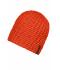 Unisex Casual Outsized Crocheted Cap Orange 7886