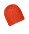 Unisex Casual Outsized Crocheted Cap Oranje 7886