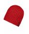 Unisex Casual Outsized Crocheted Cap Rood 7886
