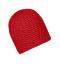 Unisex Casual Outsized Crocheted Cap Rood 7886