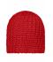 Unisex Casual Outsized Crocheted Cap Rood 7886