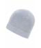Unisexe Bonnet en micro polaire Gris-clair 7890