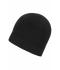 Unisex Microfleece Cap Black 7890