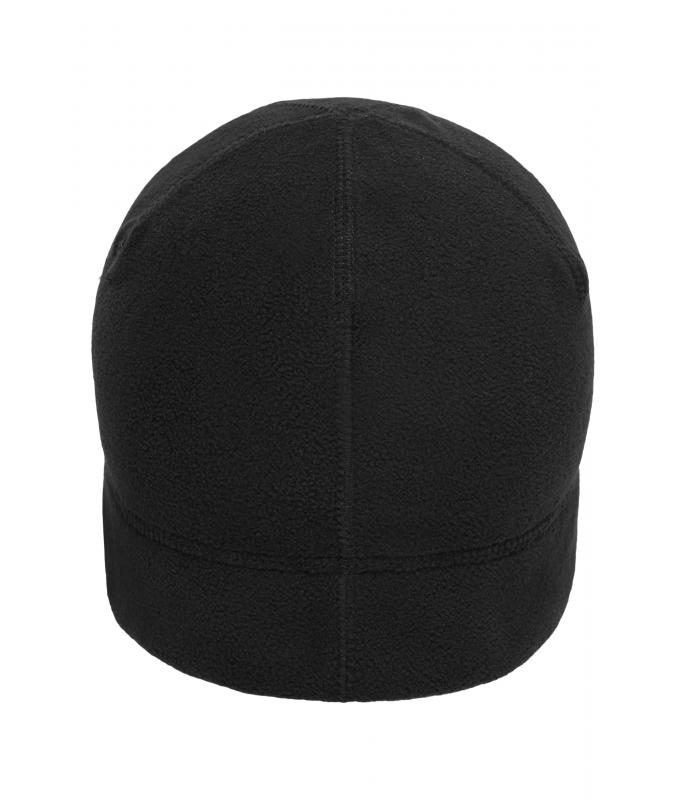 Unisex Microfleece Cap Black 7890