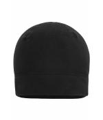 Unisex Microfleece Cap Black 7890