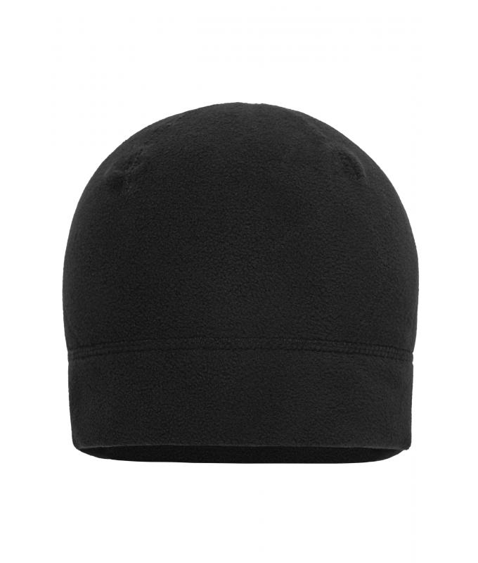 Unisex Microfleece Cap Black 7890