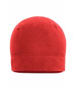 Unisex Microfleece Cap Red 7890