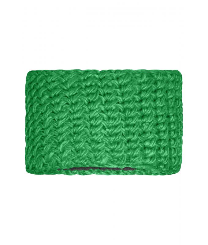 Unisex Crocheted Headband Lime-green 7996