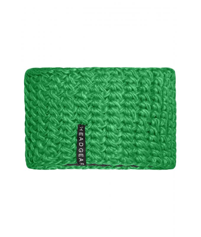 Unisex Crocheted Headband Lime-green 7996