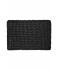 Unisex Crocheted Headband Zwart 7996