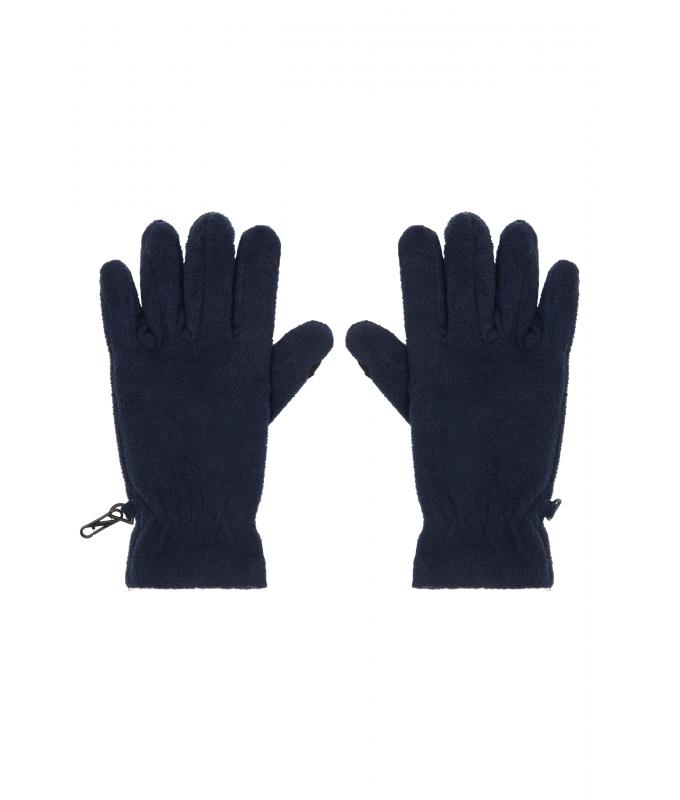 Unisex Touch-Screen Fleece Gloves Navy 7997