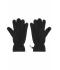 Unisex Touch-Screen Fleece Gloves Zwart 7997