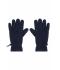 Unisex Touch-Screen Fleece Gloves Navy 7997