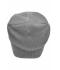 Unisexe Bonnet long tricoté Gris-clair-mélange 8004