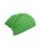 Unisexe Bonnet long tricoté Vert-citron 8004