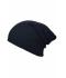 Unisex Knitted Long Beanie Navy 8004