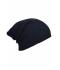 Unisex Knitted Long Beanie Navy 8004