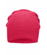 Unisex Knitted Long Beanie Roze 8004