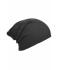 Unisex Knitted Long Beanie Donkergrijs melange 8004