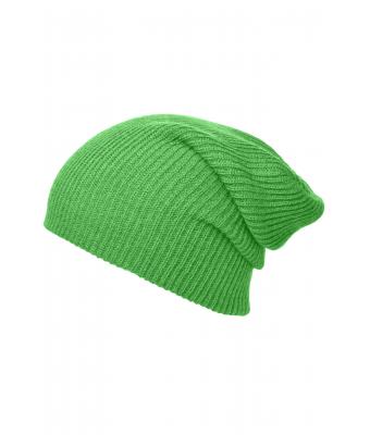 Unisex Knitted Long Beanie Lime 8004