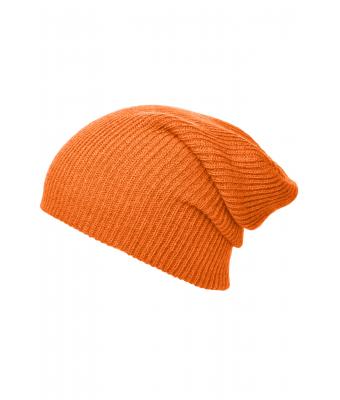 Unisex Knitted Long Beanie Oranje 8004