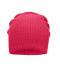 Unisex Knitted Long Beanie Pink 8004