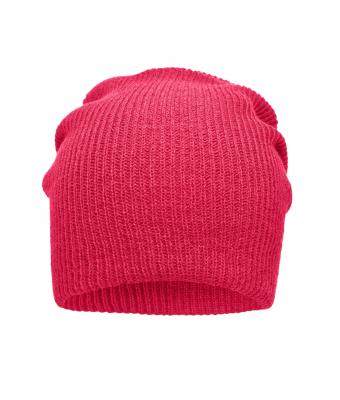 Unisex Knitted Long Beanie Roze 8004