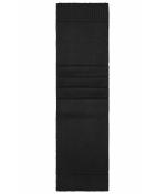 Unisexe Écharpe mélange basique Noir 8243