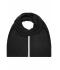Unisex Melange Scarf Basic Zwart 8243