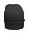 Unisex Melange Hat Basic Black 8244