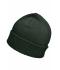 Unisex Melange Hat Basic Racing-green 8244