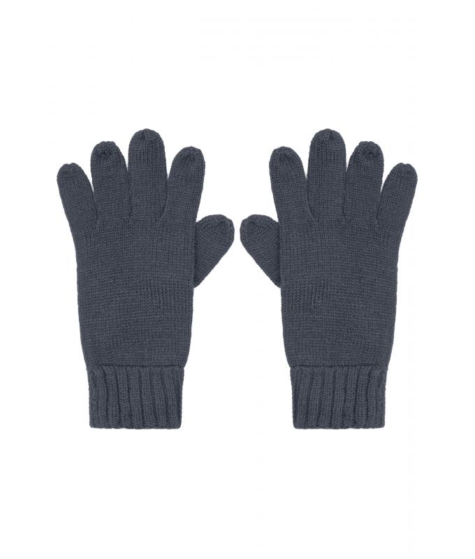 Unisex Melange Gloves Basic Navy 8245