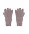 Unisex Melange Gloves Basic Graniet 8245