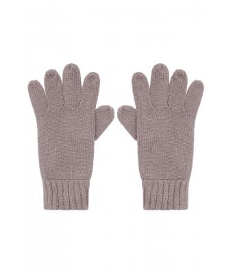 Unisex Melange Gloves Basic Granite 8245
