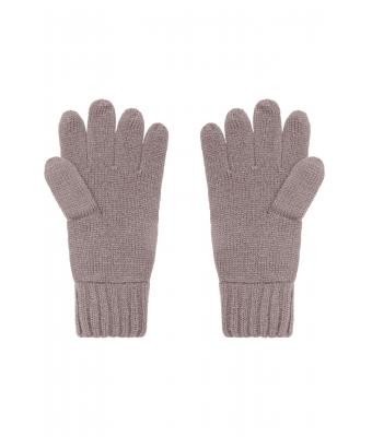 Unisex Melange Gloves Basic Granite 8245