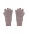 Unisex Melange Gloves Basic Granite 8245