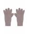 Unisex Melange Gloves Basic Graniet 8245