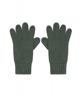 Unisex Melange Gloves Basic Race-groen 8245